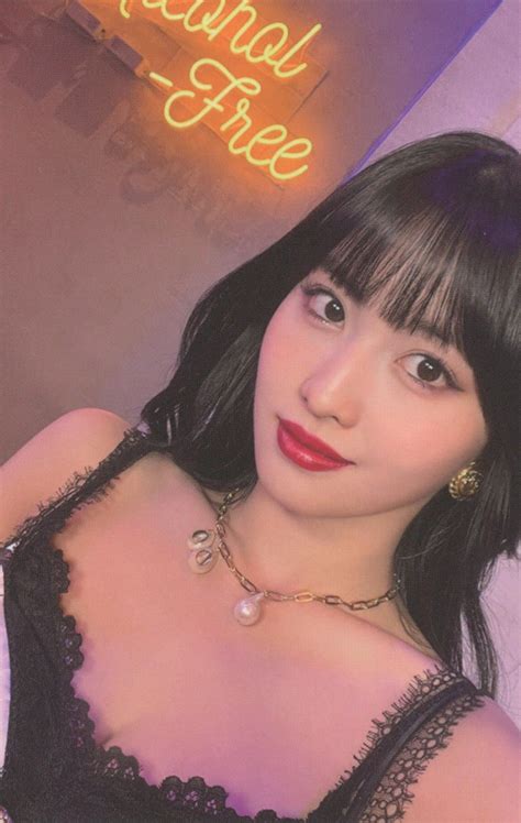 Momo Taste Of Love Photocard Scan In 2021 Momo Photocard Kpop Girls