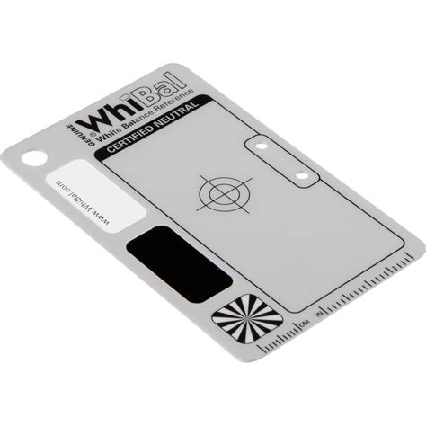 Whibal G7 White Balance Pocket Card Wb7 Pc Bandh Photo Video