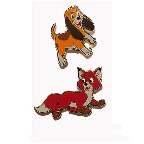 Disney Pin Set The Fox And The Hound