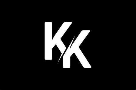 Monogram Kk Logo Design Graphic By Greenlines Studios · Creative