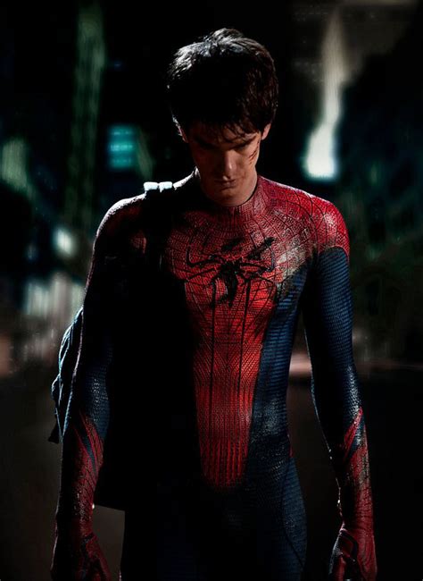 First Image Of Andrew Garfield As Spider Man Hits The Web Captain