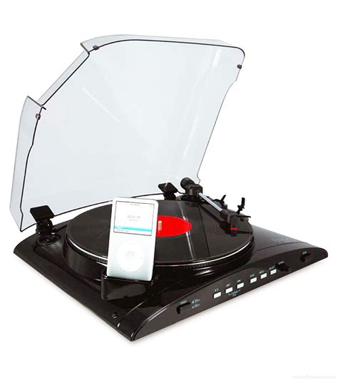 Ion Audio Iprofile Belt Drive Turntable Manual Vinyl Engine