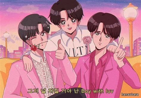 See more ideas about bts, bts fanart, anime. If BTS Starred In A 90s Anime This Is What They Would Look ...
