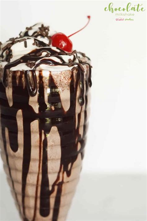 Easy Chocolate Milkshake Recipe Without Syrup Deporecipe Co