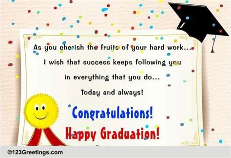 Congratulations Happy Graduation Free Happy Graduation Ecards 123