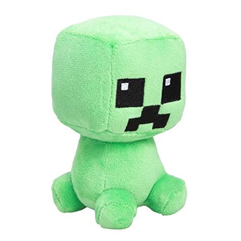 Jinx Minecraft Mini Crafter Creeper Plush Stuffed Toy Green 45 Tall