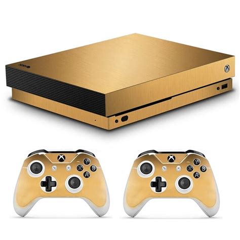 Homereally Stickers Xbox One X Sticker Skin Chrome Gold And Custom Skin