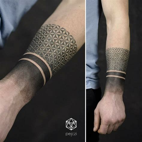 Geometric Tattoo Wrist Geometric Tattoos Men Geometric Tattoo Design