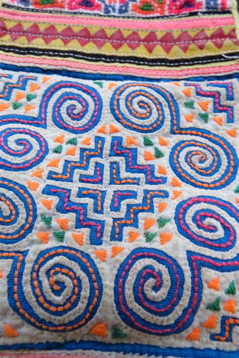 tapestry-art-work-from-the-hmong,-fabric-art,-hmong-embroidery,-hmong-textiles