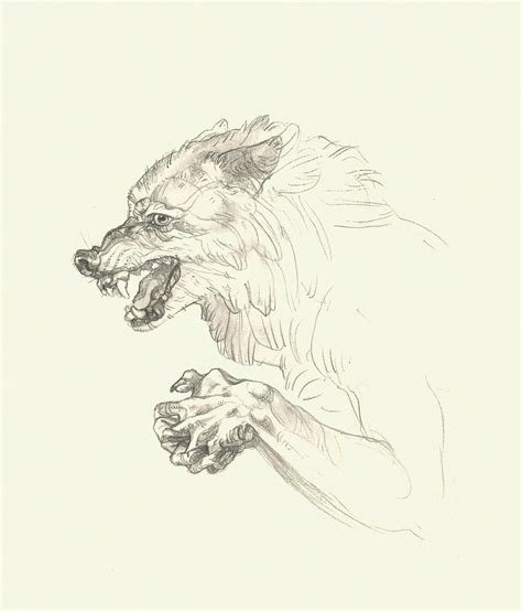 An Anxious Werewolf By Me Rimaginarywerewolves
