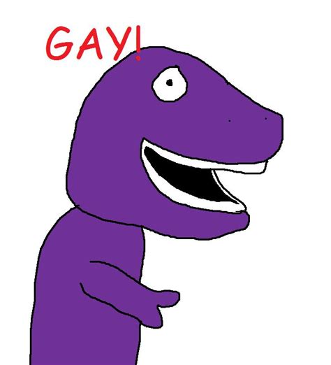 Gay Barney By Blackrhinoranger On Deviantart