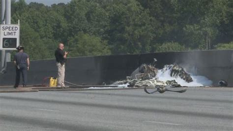 4 Killed After Plane Crashes On Georgia Interstate