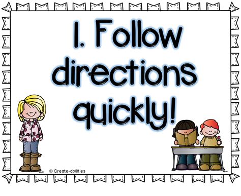 Follow Directions Clipart Png Follow Directions Png Transparent Free