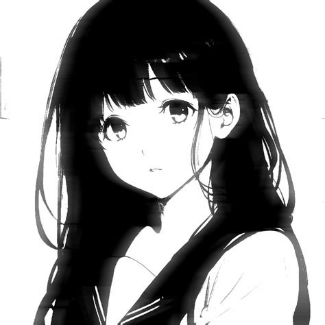 Gothic Anime Girl Manga List Cartoon Profile Pictures Hyouka Black