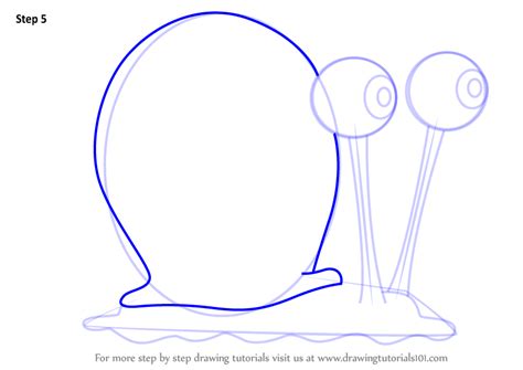 How To Draw Gary The Snail From Spongebob Squarepants Spongebob