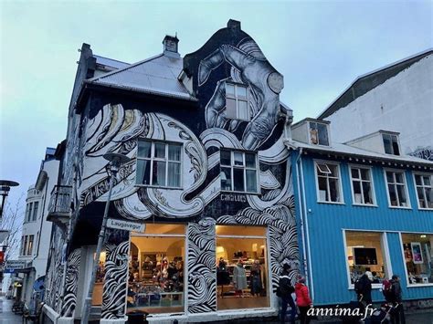 Street Art Et Façades Colorées De Reykjavik Annimafr Reykjavik