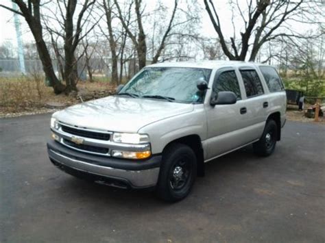 Find Used 2005 Chevy Police Tahoe Ppv Highway Car Super Clean In