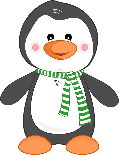 Pingüino Animal Linda Dibujos Gráficos Vectoriales Gratis En Pixabay