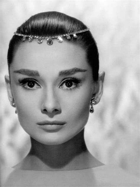 Audrey Hepburn In A Publicity Photo For Funny Face 1957 Audrey Hepburn Eyebrows Audrey