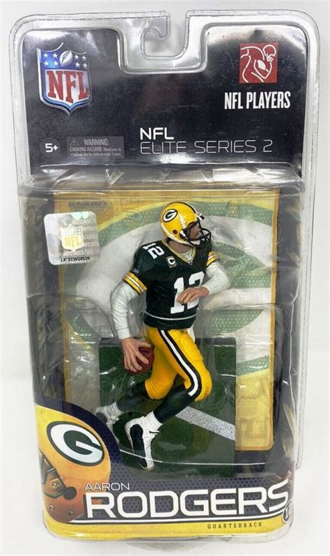 Vintage 2011 Mcfarlane Nfl Sportspicks Aaron Rodgers Elite Series 2