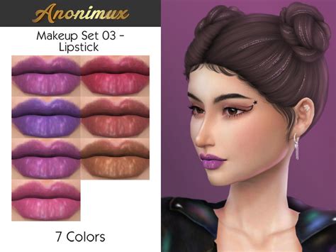 The Sims Resource Makeup Set 03 Lipstick