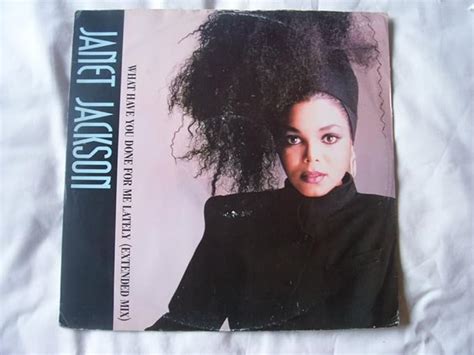 Janet Jackson What Have You Done For Me Lately Uk 12 Uk