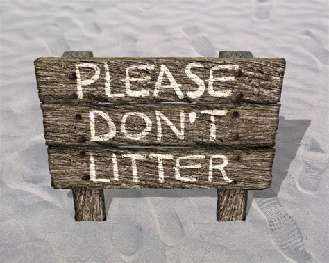 One rule of thumb i have found to simplify things is, i have used the standard clays to the fancy. Please Do Not Litter - Anti-litterbug Wood Sign On The ...