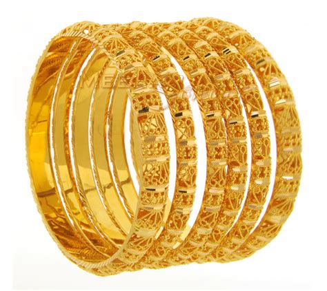 Welcome To The Fashion World Gold Bangles