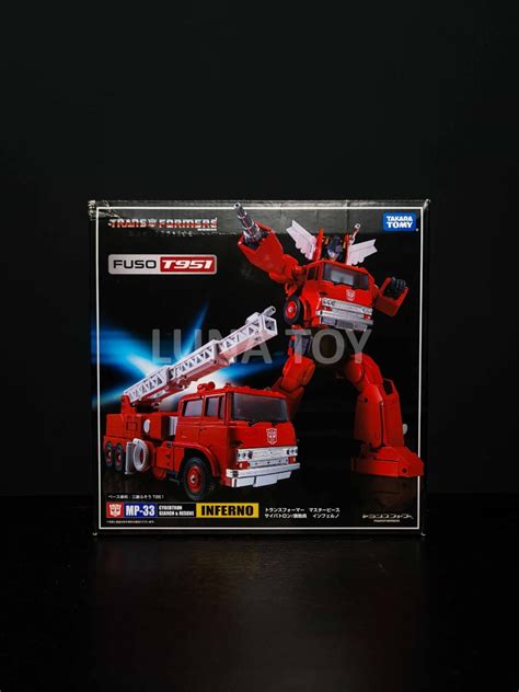 Ready Stock Transformers Takara Tomy Masterpiece Mp33 Inferno