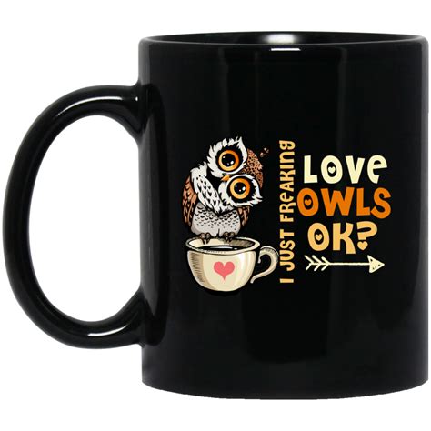 Owl Mug Funny Gifts Owls Gift For Lover Microwave Safe Dishwasher