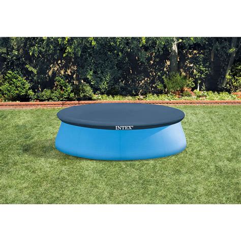 Intex 8 Foot Round Easy Set Pool Cover Reviews Best Reviews This