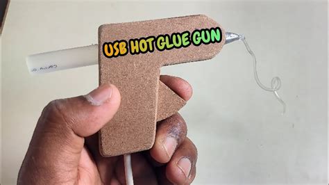 How To Make A Hot Glue Gun At Home Ll Diy Hot Glue Gun Ll Homemade Hot