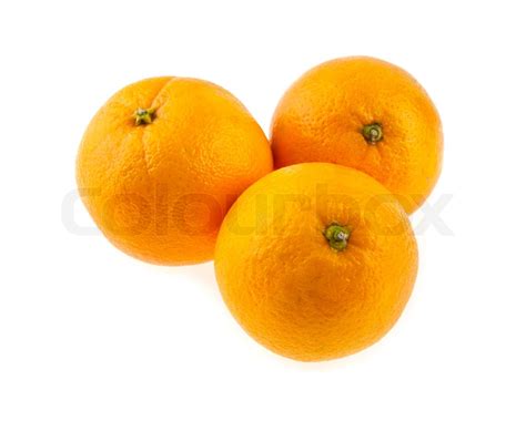 Oranges Stock Image Colourbox