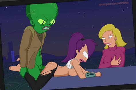 Linda Van Schoonhoven And Morbo Futurama Alien Penetration Tits