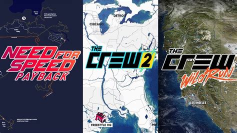 #theshift is a new variety talk show highlighting the personal success of unique individuals. The Crew vs The Crew 2 vs NFS payback | Map Comparison ...