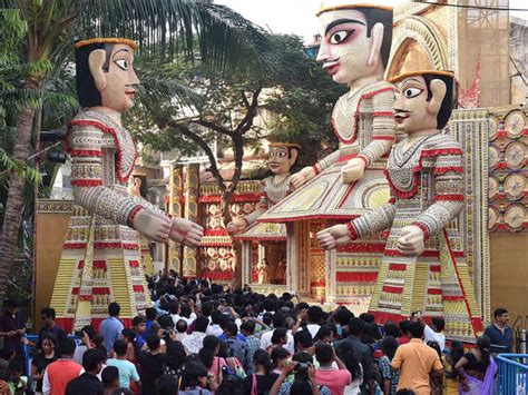 Festive Fervour Durga Puja Celebrations Across The Country Festive