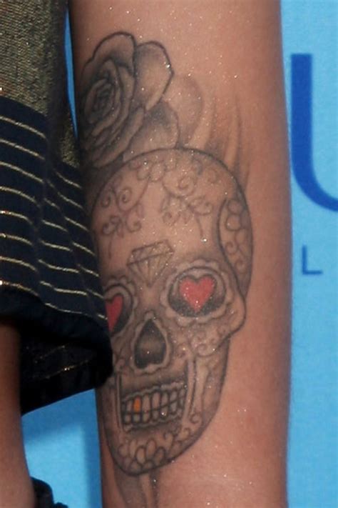 Although she is young, cher lloyd has already racked up an impressive amount of ink. Cher Lloyd's Sugar Skull Arm Tattoo | Steal Her Style