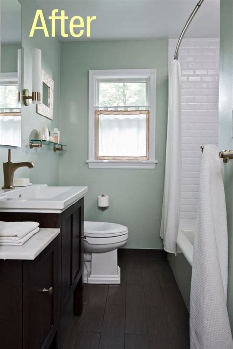 Choosing paint colors for the bathroom are tricky but with our tips about lighting and things to think about can help you better choose the perfect color. Paint Colors For Small Bathroom After Paint Colors For Small Bathroom Walls | Bathroom remodel ...