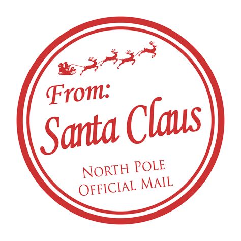Christmas Santa Rubber Stamp Free Stock Photo Public Domain Pictures