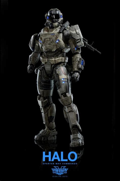 55 Awesome Halo Reach Spartan 3d Model Free Mockup