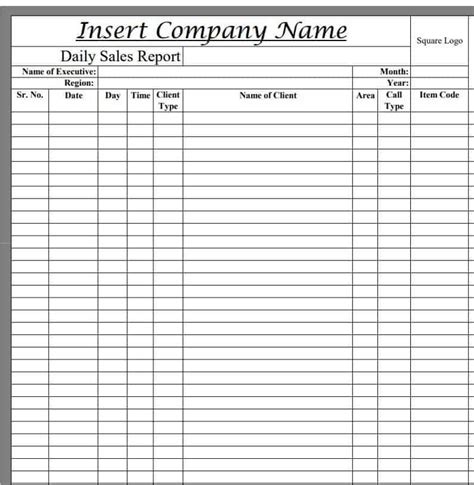 14 Sample Daily Sales Report Templates Word Excel Pdf Writing