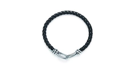 Paloma Picasso® Knot Single Braid Bracelet Of Sterling Silver And Black