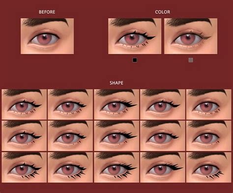 Eyelash Maxis Match V2 From Mmsims • Sims 4 Downloads