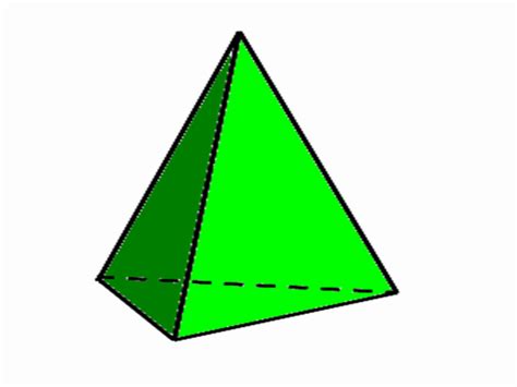 Piramide Triangular Figuras Geometricas Piramide