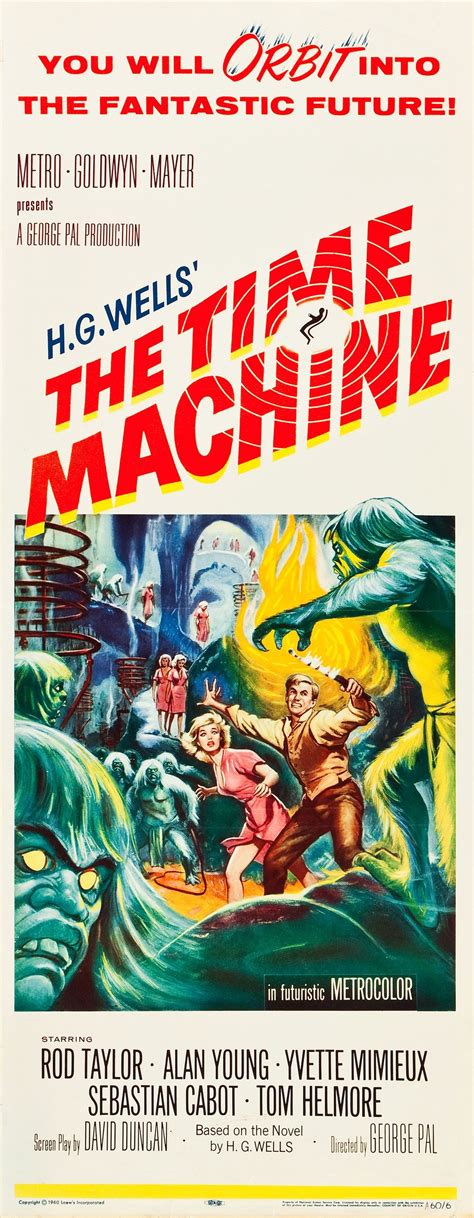 This is the time machine 1960 by antonio somaini on vimeo, the home for high quality videos and the people who love them. Pin by Gerry on Movies, TV | Movie posters, Old movie ...