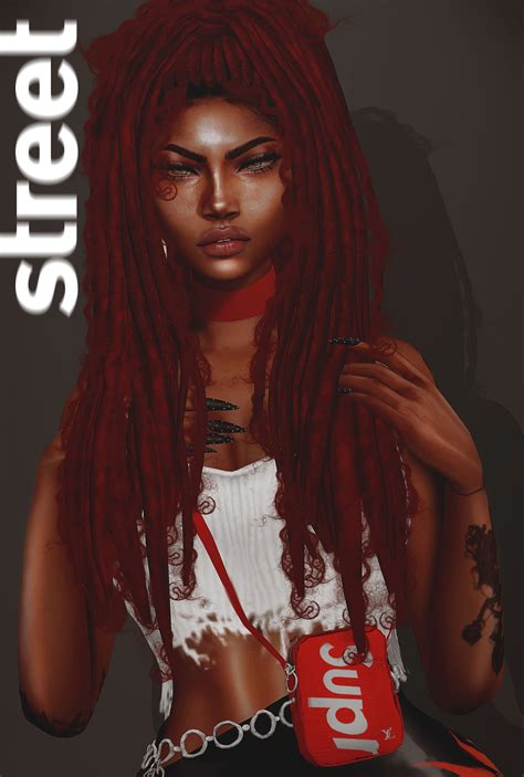 Streetsims Sims Hair Sims 4 Black Hair The Sims 4 Skin All In One Photos