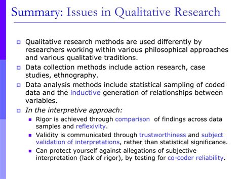 Conclusion Of Qualitative Research Methods
