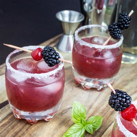 Blackberry Gin Punch By Southern Fatty Foodblogs