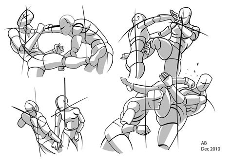 MMA Fighting By AlexBaxtheDarkSide On DeviantART Drawing Reference Poses Art Reference