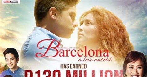 A love untold is a 2016 philippine romance drama film, 2 directed by olivia lamasan , starring kathryn bernardo and daniel padilla. Barcelona: A Love Untold earns P130 million after five ...
